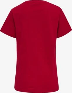 Hummel T-shirts Shirt Red Heavy Dames Rood -Dameskleding Verkoop Winkel 7895729f3be000d3be4aeec3c535631b