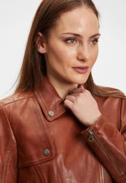 GIPSY Korte Mantels Tussenmantel Caro Dames Cognac -Dameskleding Verkoop Winkel 789d2f135b6ed3349c2cf4075cf6ae28