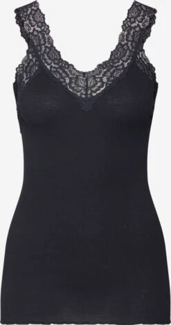 Rosemunde Kanten Tops Top Dames Zwart