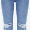 Trendyol Mom Jeans Tapered Jeans Dames Blauw