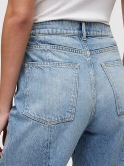 AllSaints Straight Regular Jeans KYM Dames Lichtblauw -Dameskleding Verkoop Winkel 7a2e9dba6d6711cf46bb790a16568944