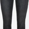 Sheego Jeans Slimfit Jeans Dames Zwart