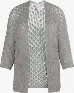 IZIA Vesten Gebreid Vest Dames Zilver