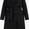 DreiMaster Vintage Trenchcoats Tussenmantel Dames Zwart -Dameskleding Verkoop Winkel 7c3b85280c4ae1c7a2703d7b75939aa4
