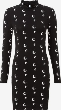 Jerseyjurken Jurk Dames Zwart