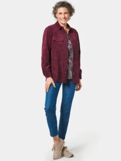 GOLDNER Tussenjassen Tussenjas Dames Aubergine -Dameskleding Verkoop Winkel 7cbf2139ec467607cd0b83a26234062c