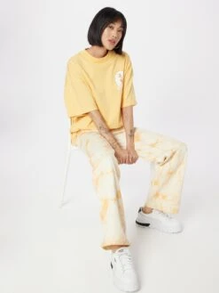 Pegador Oversized Shirts Oversized Shirt Brend Dames Donkergeel -Dameskleding Verkoop Winkel 7e593ed989c1e59675bcc7366dc52fe2