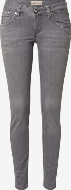GANG Jeans Slimfit Jeans Nikita Dames Grijs