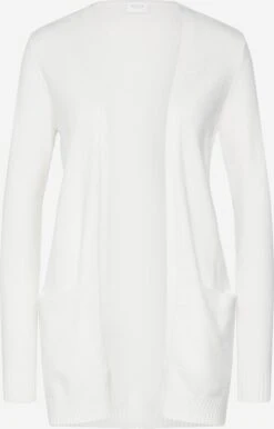 Vila Vesten Gebreid Vest Ril Dames Wit