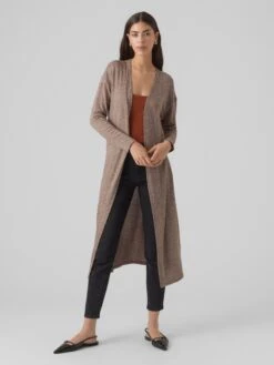 Vero Moda Lange Vesten Gebreide Mantel BRIANNA Dames Bruin 10 Vero Moda Lange Vesten Gebreide Mantel BRIANNA Dames Bruin -Dameskleding Verkoop Winkel 7fea1e4dc988da1e31e8434fdf096271
