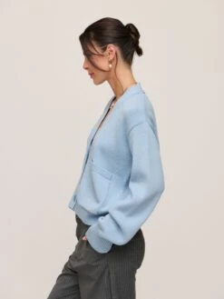 Vesten Gebreid Vest Abby Dames Lichtblauw -Dameskleding Verkoop Winkel 800e5ac2f59fd47b4a9b68c3392580be