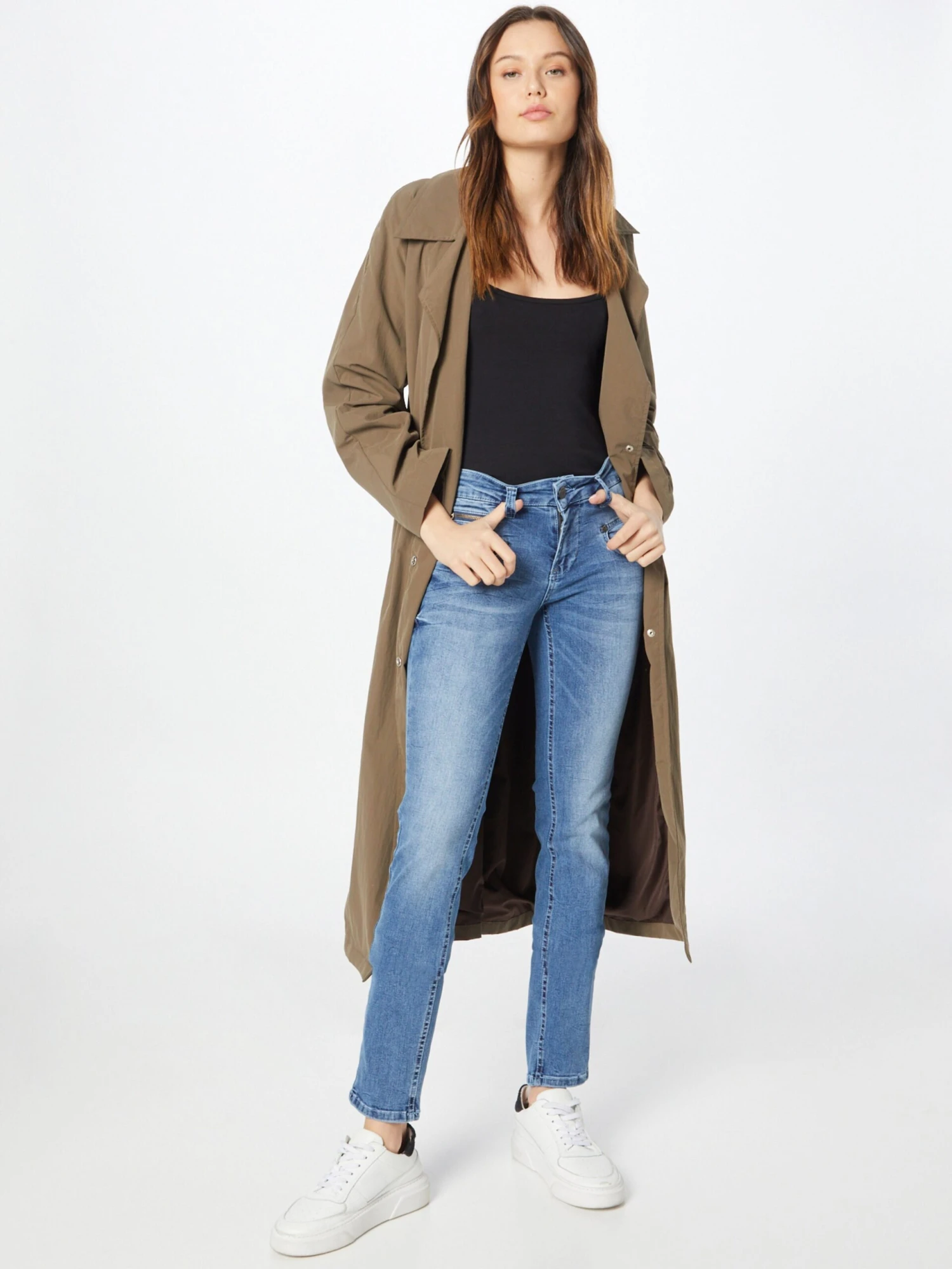 Freeman T. Porter Jeans Slimfit Jeans Alexa Dames Lichtblauw 7 Freeman T. Porter Jeans Slimfit Jeans Alexa Dames Lichtblauw - Afbeelding 5