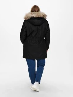 ONLY CARMAKOMA Parkas Winterparka Irena Dames Zwart -Dameskleding Verkoop Winkel 816f11f5dfb7657f13693d33129f0e9d