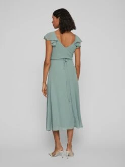 Vila Midi Jurken Jurk Bonan Dames Pastelgroen -Dameskleding Verkoop Winkel 82b4b0163083a0b53d4be8f97aa16c7a