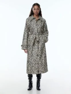 EDITED Trenchcoats Tussenmantel Minna Dames Bruin / Zwart -Dameskleding Verkoop Winkel 847fa194b727f9a944cf344c0e1c766b