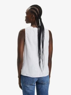 ESPRIT Blouse Tops Blouse Dames Wit -Dameskleding Verkoop Winkel 8490a0c4f5bb5e987e416c2ccb40e8d5