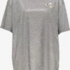 Faina Oversized Shirts Oversized Shirt Dames Zilver