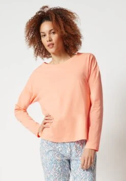Skiny Longsleeves Shirt Dames Perzik -Dameskleding Verkoop Winkel 85b4cc1172281dd0eb9bfe210c69c358