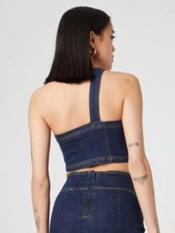 Crop Tops Top Anja Dames Donkerblauw -Dameskleding Verkoop Winkel 85b70cbb4b6a0d603ef40d0aa1ef3501