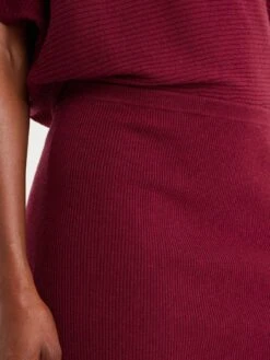 WE FASHION Avondjurken Avondjurk Dames Donkerrood -Dameskleding Verkoop Winkel 8680a19e48d63326b58f1d479b6cd12f