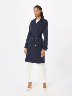 Trenchcoats Tussenmantel Conry Dames Donkerblauw -Dameskleding Verkoop Winkel 86c354adf74b3ff0f4f6c90bff51e113