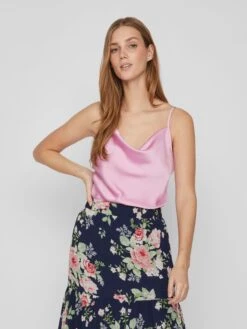 Spaghetti Tops Top Dames Pink -Dameskleding Verkoop Winkel 86fe97569edf525d12589bd25871934c