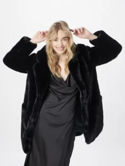 Korte Mantels Tussenmantel Dames Zwart -Dameskleding Verkoop Winkel 87805ba4d8dedbda7ce647169d538d79