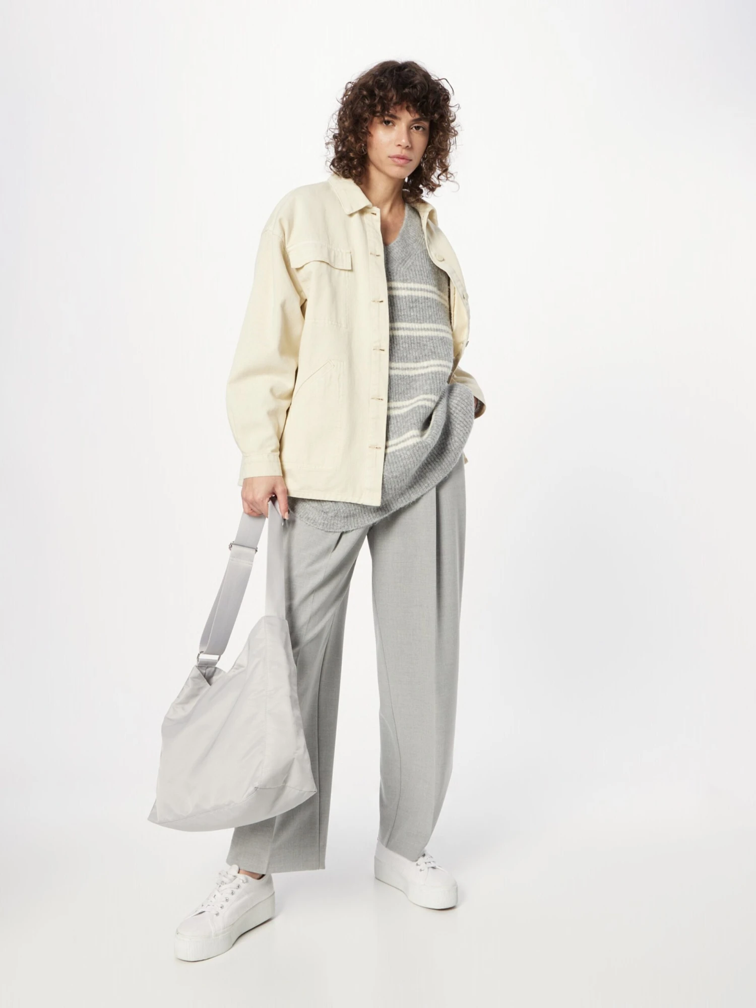 Dorothy Perkins Oversized Truien Oversized Trui Dames Grijs Gemêleerd 7 Dorothy Perkins Oversized Truien Oversized Trui Dames Grijs Gemêleerd - Afbeelding 5