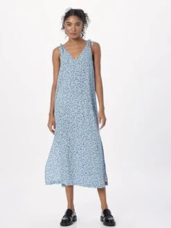 Monki Jerseyjurken Jurk Dames Navy / Lichtblauw -Dameskleding Verkoop Winkel 87ceba9428071dbb4176889ce8491434