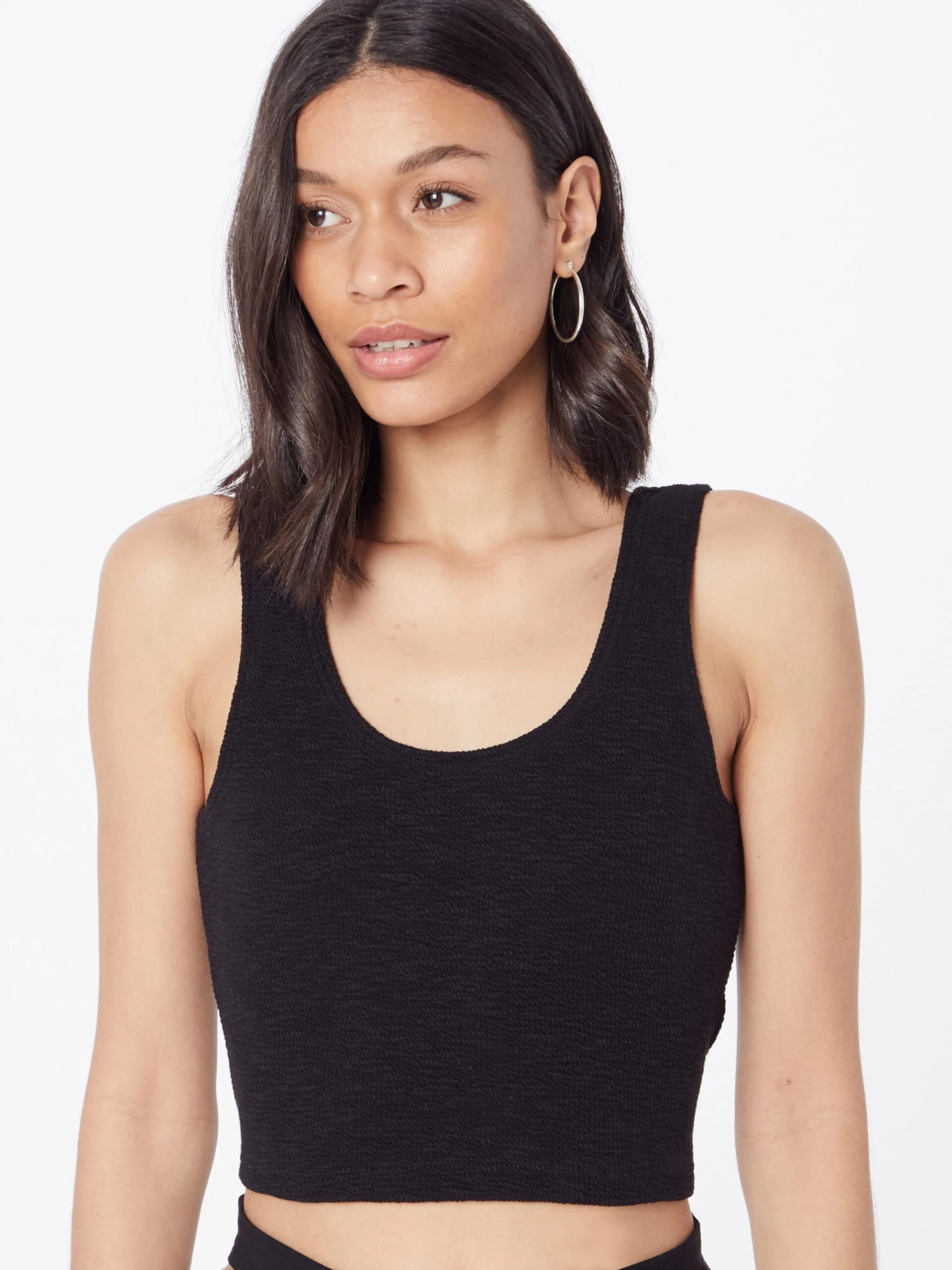 WEEKDAY Tanktops Top Elvira Dames Zwart / Wit 5 WEEKDAY Tanktops Top Elvira Dames Zwart / Wit - Afbeelding 3