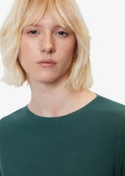 Marc O'Polo Basic Truien Trui Dames Smaragd -Dameskleding Verkoop Winkel 8843c7275d2b3cb234287cd9f661fc2c