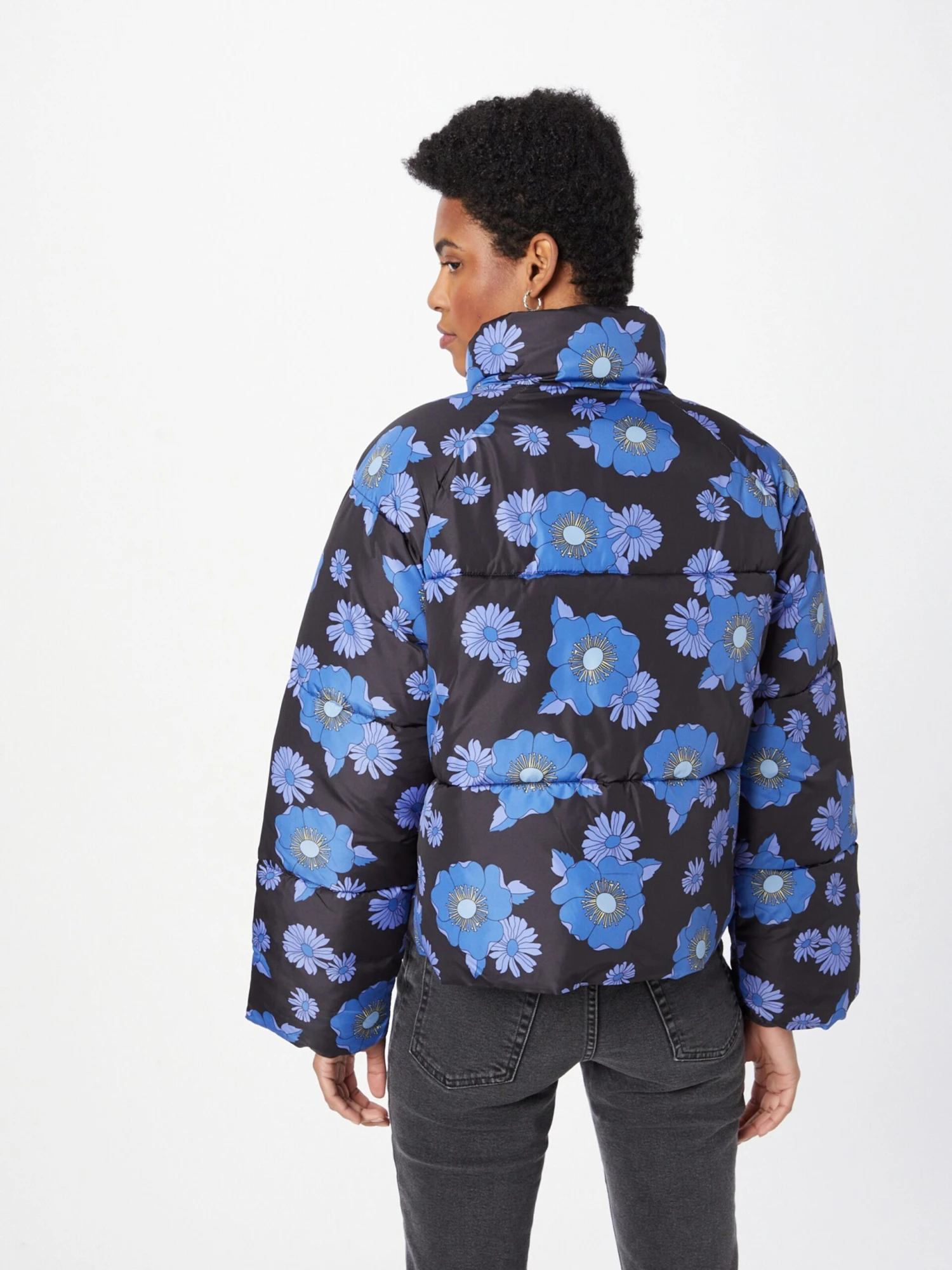 Monki Tussenjassen Tussenjas Dames Blauw / Navy 6 Monki Tussenjassen Tussenjas Dames Blauw / Navy - Afbeelding 4