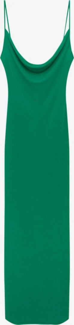 PULL & BEAR Maxi Jurken Jurk Dames Groen