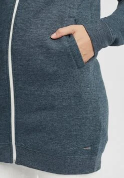 OXMO Sweatvesten Sweatvest Olinda Dames Blauw -Dameskleding Verkoop Winkel 891ff0e9ad892f8b93088d88a5479c04