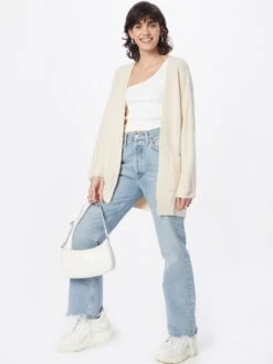 About You Vesten Gebreid Vest Theodora Dames Crème -Dameskleding Verkoop Winkel 8963232a93e3f6bf993a663683144940