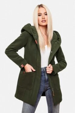 Marikoo Wintermantels Wintermantel Maikoo Dames Kaki 17 Marikoo Wintermantels Wintermantel Maikoo Dames Kaki -Dameskleding Verkoop Winkel 8b8d57744b63c8a1a6d625112c8de487