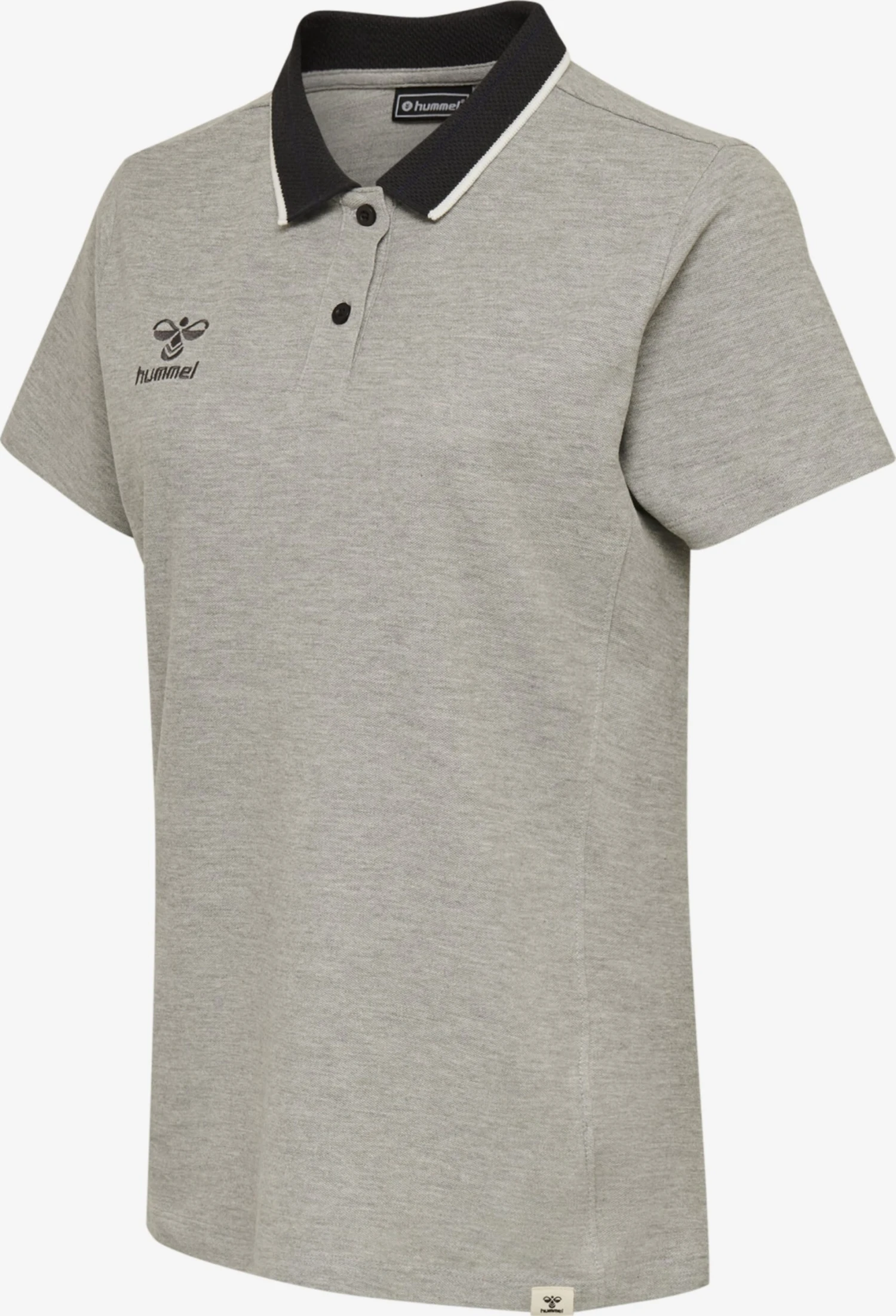 Hummel Polos Shirt Dames Grijs 4 Hummel Polos Shirt Dames Grijs - Afbeelding 2
