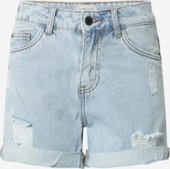 Hailys Denim Shorts Regular Jeans Luna Dames Blauw