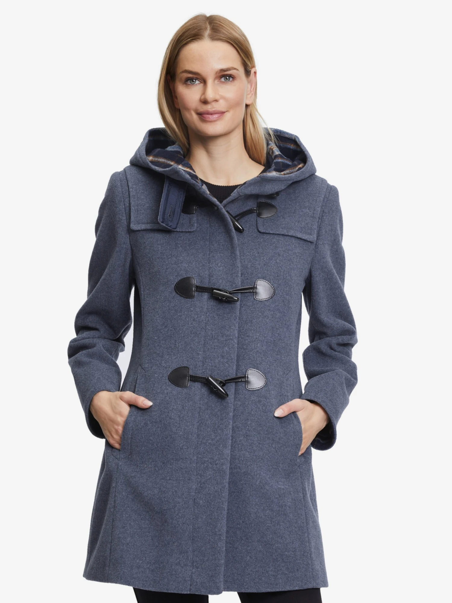 Gil Bret Korte Mantels Tussenmantel Dames Blauw 5 Gil Bret Korte Mantels Tussenmantel Dames Blauw - Afbeelding 3