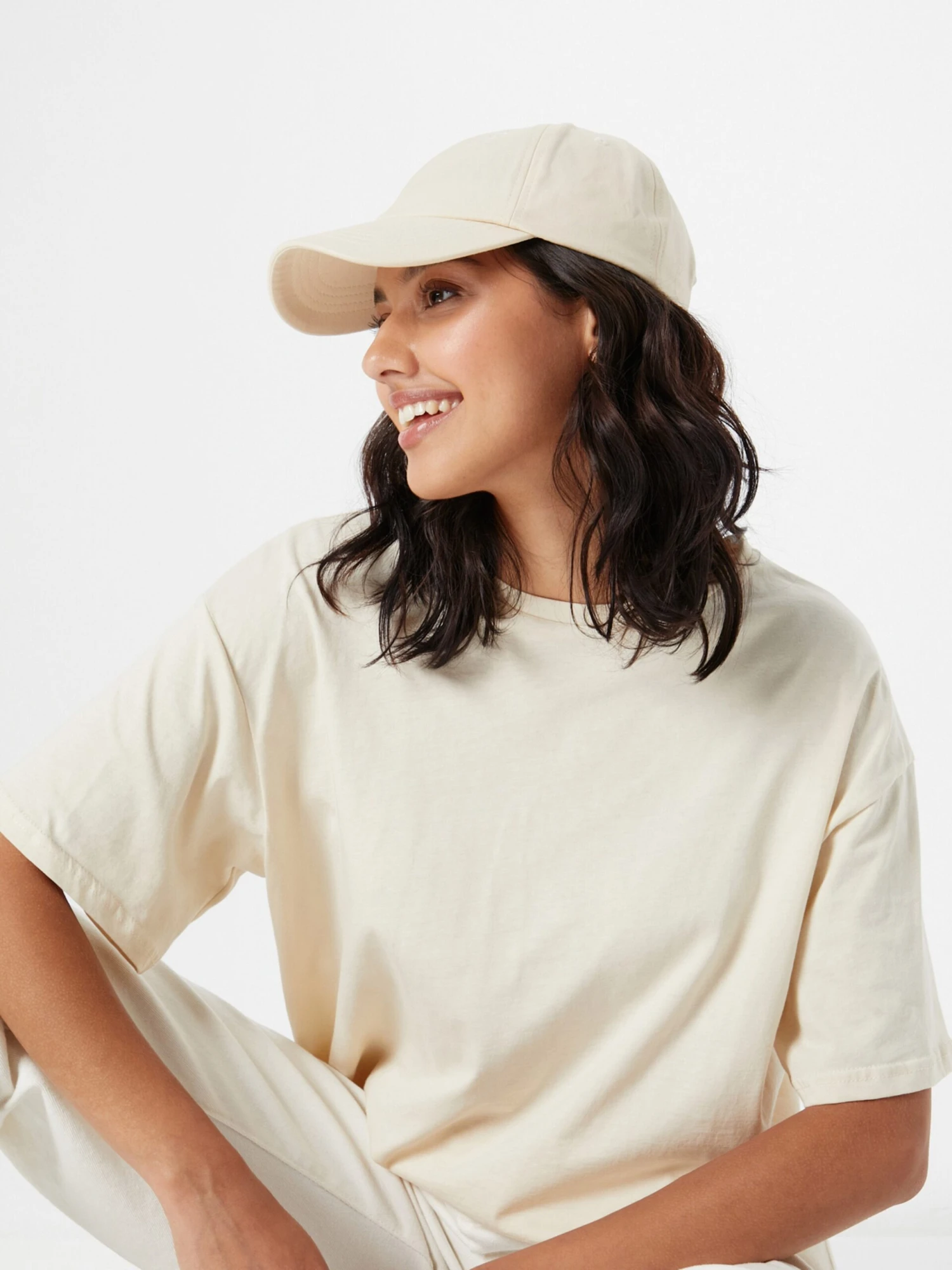 Oversized Shirts Oversized Shirt Dames Lichtbeige 4 Oversized Shirts Oversized Shirt Dames Lichtbeige - Afbeelding 2