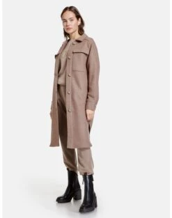 Taifun Wollen Mantels Tussenmantel Dames Taupe -Dameskleding Verkoop Winkel 8d5fe4749dc1493457131c8fd453fdf6