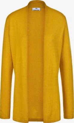 Vesten Gebreid Vest Dames Geel