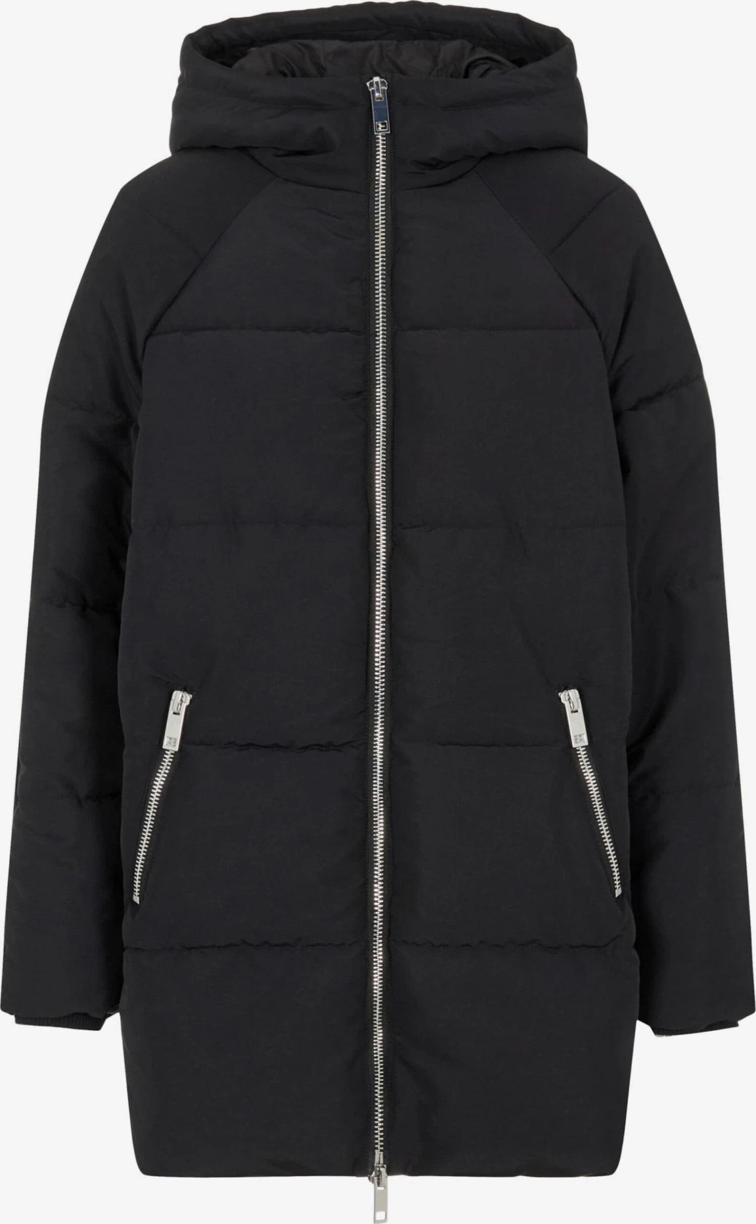 Y.A.S Gewatteerde Jassen Winterjas Dames Zwart 3 Y.A.S Gewatteerde Jassen Winterjas Dames Zwart