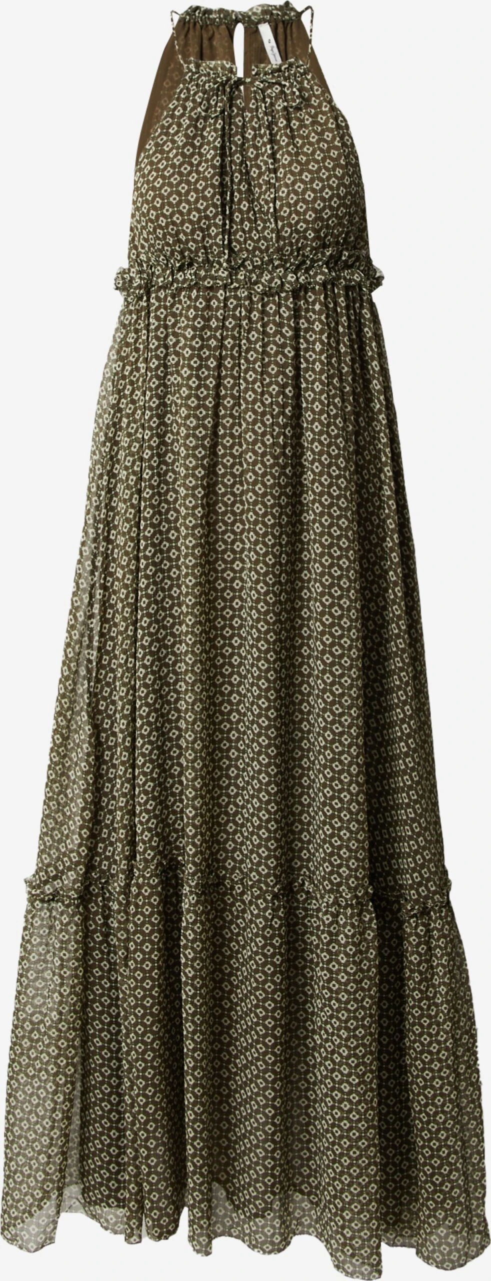 Pepe Jeans Maxi Jurken Jurk Fifi Dames Groen / Olijfgroen 3 Pepe Jeans Maxi Jurken Jurk Fifi Dames Groen / Olijfgroen