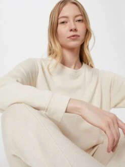 S.Oliver Sweatshirts Sweatshirt Dames Beige -Dameskleding Verkoop Winkel 8e8049204b9a3f3e0ba9fa3b5d303e70