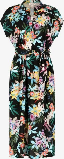 LOLALIZA Blousejurken Blousejurk Dames Zwart