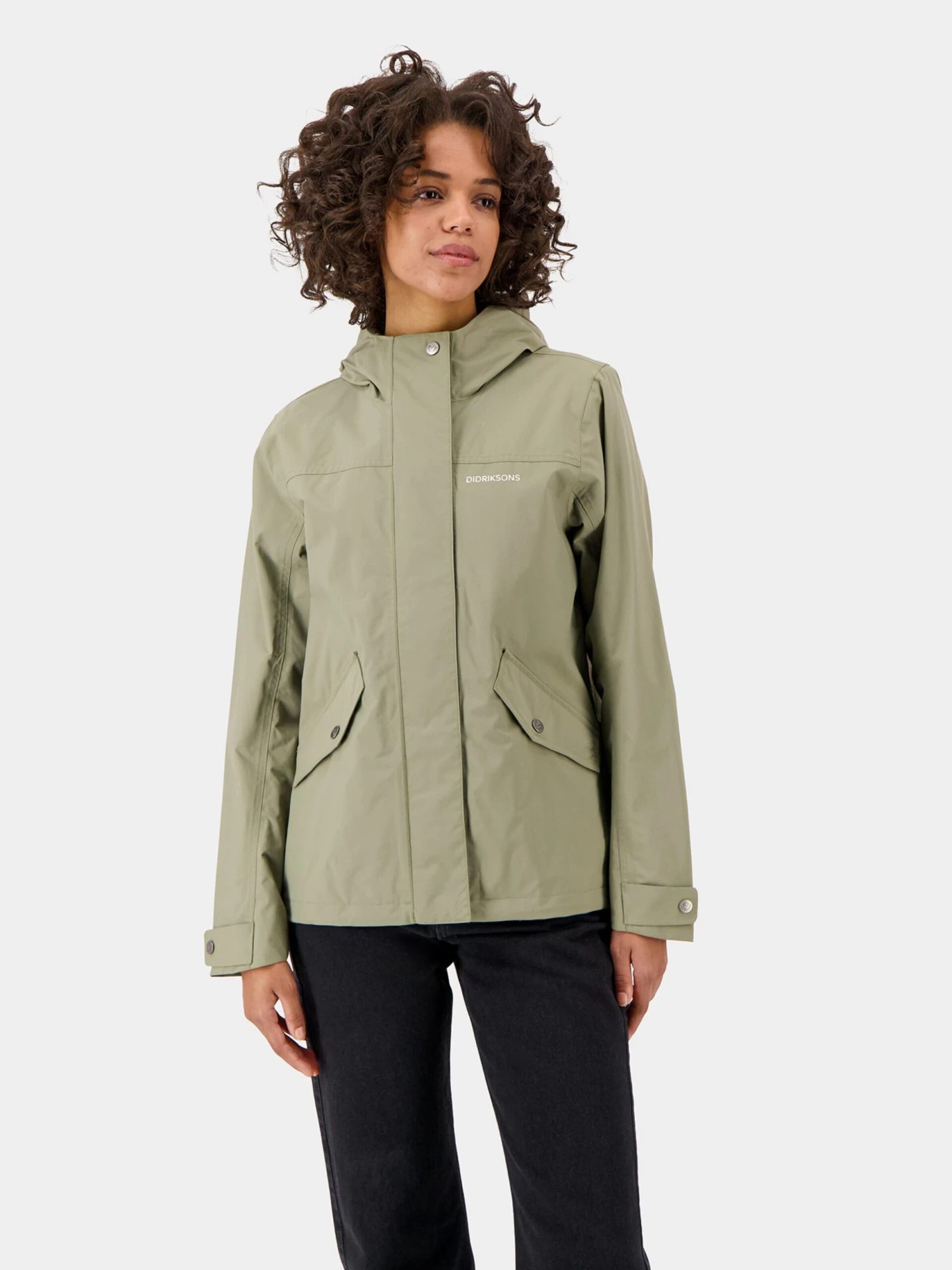DIDRIKSONS Regenjassen Functionele Jas SOFIA Dames Lichtgroen 5 DIDRIKSONS Regenjassen Functionele Jas SOFIA Dames Lichtgroen - Afbeelding 3