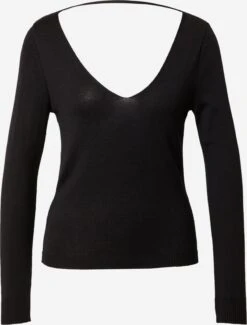 Basic Truien Trui Esther Dames Zwart