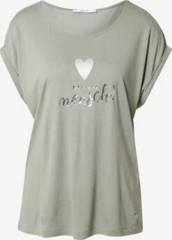 About You T-shirts Shirt Elisabeth Dames Groen