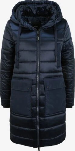 OXMO Wintermantels Wintermantel Sofia Dames Blauw